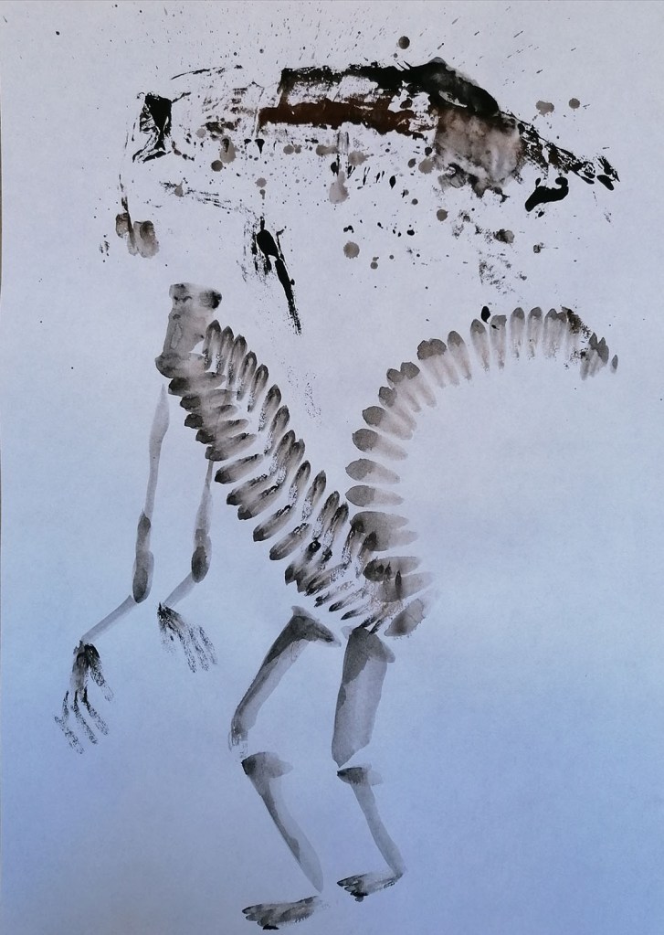 ANIMAM VULNERANTES, 2020 - 21x29 cm - acrylics on paper