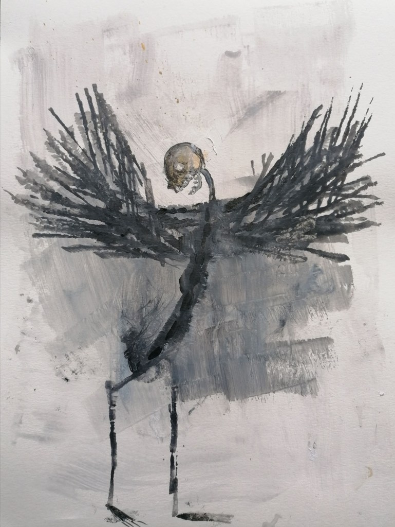 AESTUS, 2020 - 21x29 cm - acrylics on paper